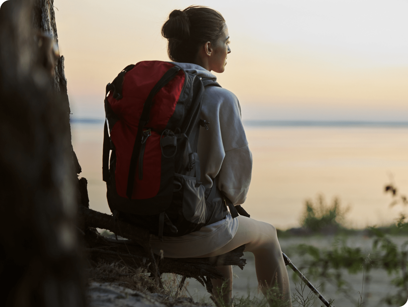 woman wearing CORDURA® outdoor wear